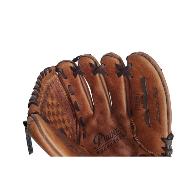 Rawlings P12BF 12" Brown Leather Baseball Glove for Right Handed Thrower RHT - Picture 8 of 10